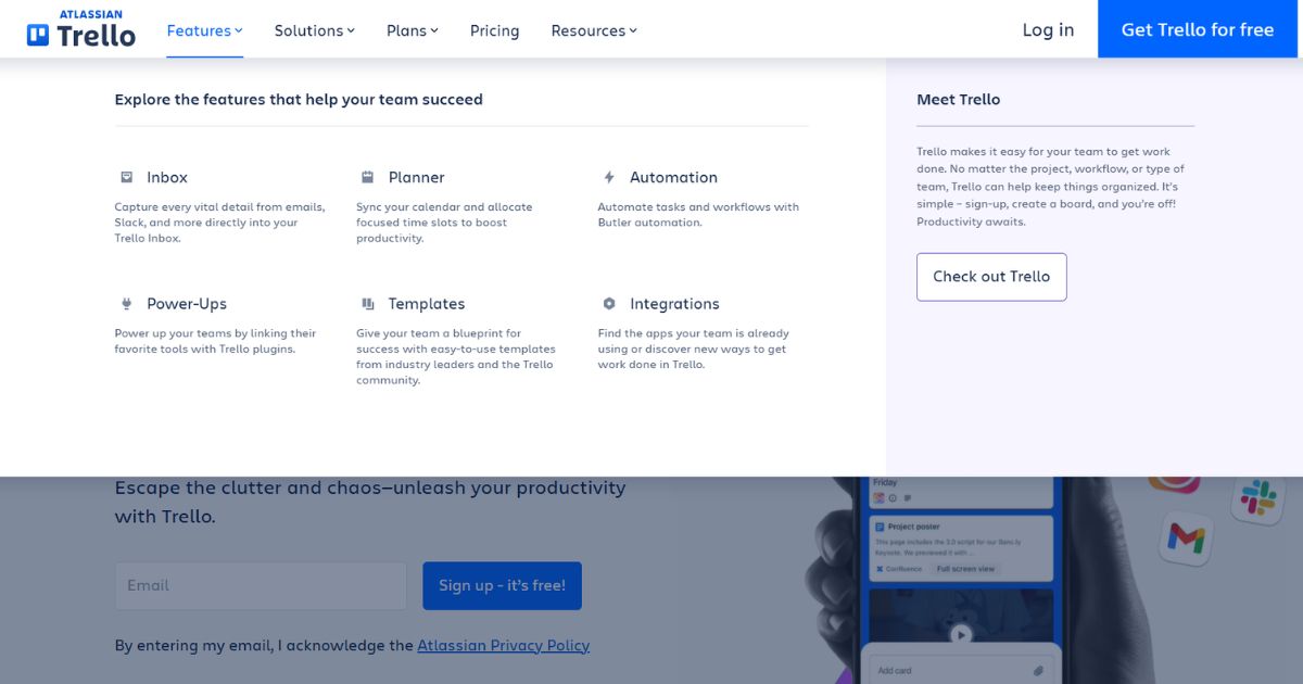 Trello Features