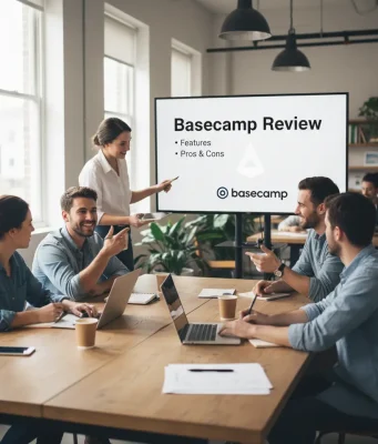 Basecamp Review: Features, Pricing, Pros & Cons Basecamp review