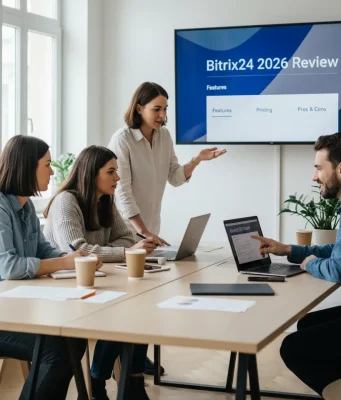Bitrix24 2026 Review: Features, Pricing & Pros & Cons