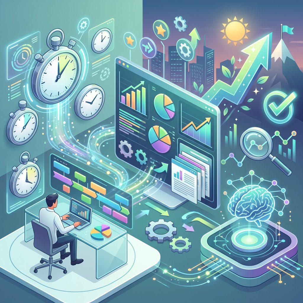 Time Tracking, Reporting, and Analytics for Productivity