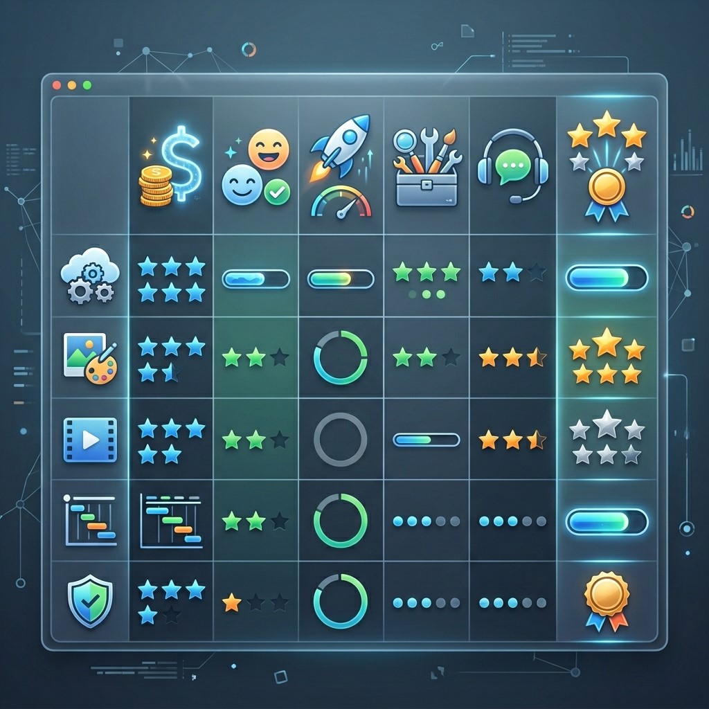 Software Ratings and Comparisons