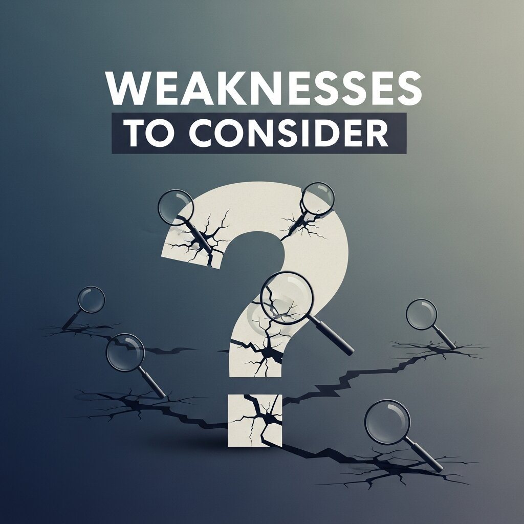 Weaknesses to Consider