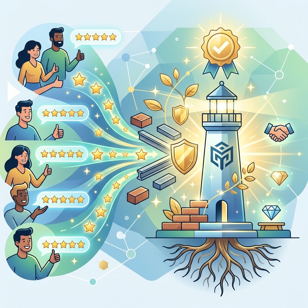 Positive Reviews Strengthen Brand Credibility